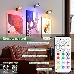 4-Pack Picture Light Battery Operated Painting