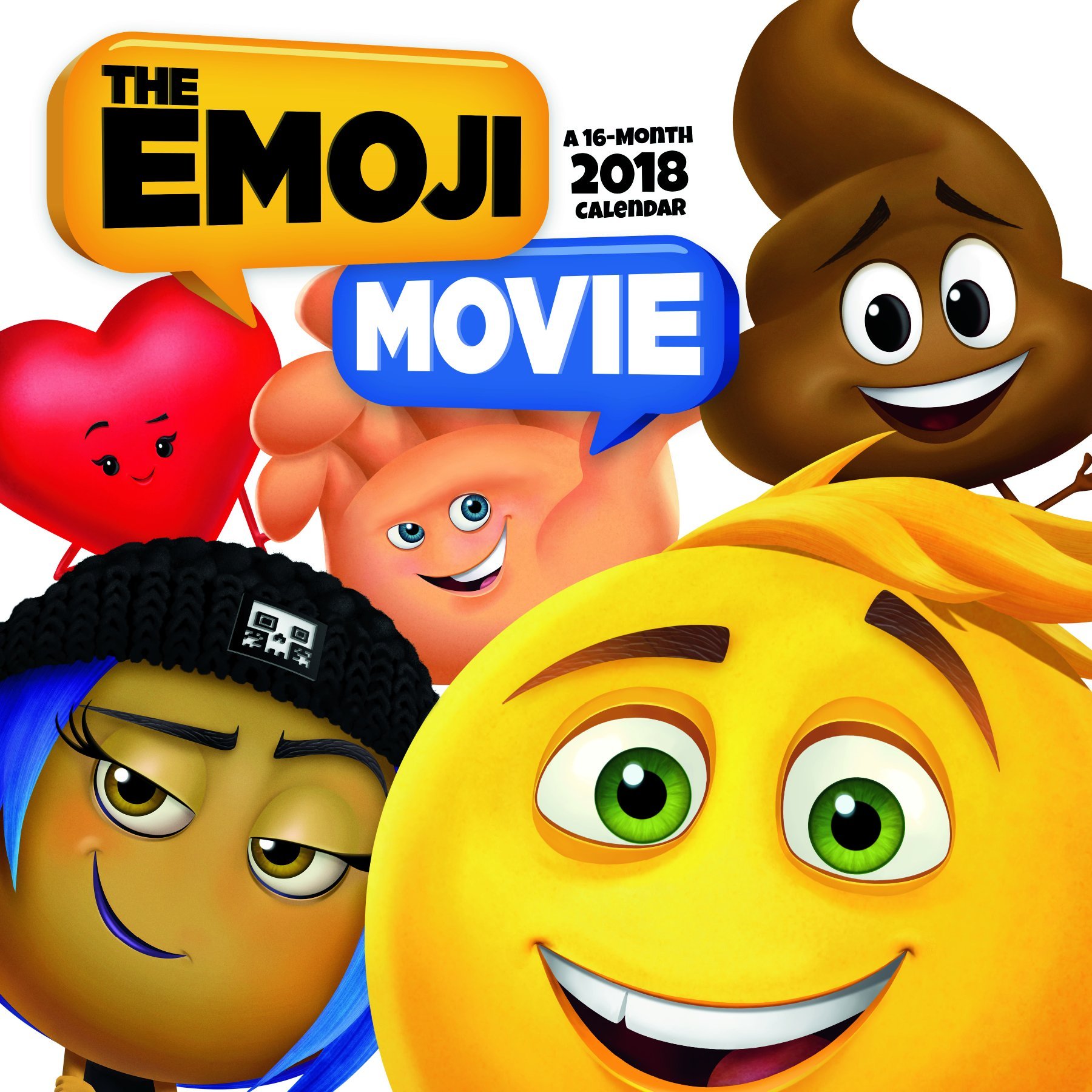 Emoji Movie 18 Wall Calendar Trends International Amazon Com Books