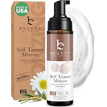 Amazon.com: Self Tanner Mousse - USA Made with Natural & Organic ...