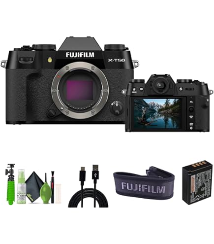 Amazon.com : Fujifilm X-T50 Mirrorless Digital Camera XC15-45mmF3