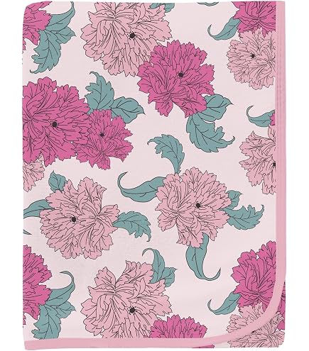 KicKee Bamboo Swaddle Blanket - 40x29 Inch Silky Soft Baby Wrap In Cake Pop Color