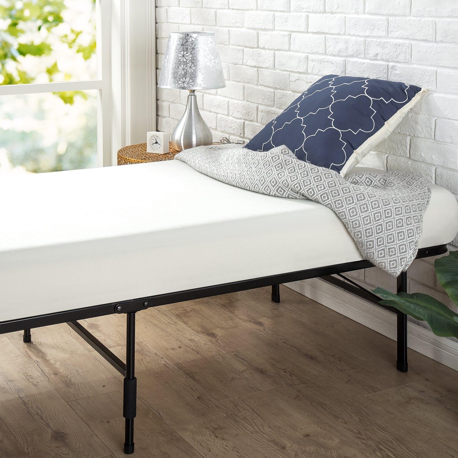 Zinus Shawn 14 Inch SmartBase Mattress Foundation in Narrow Twin eBay