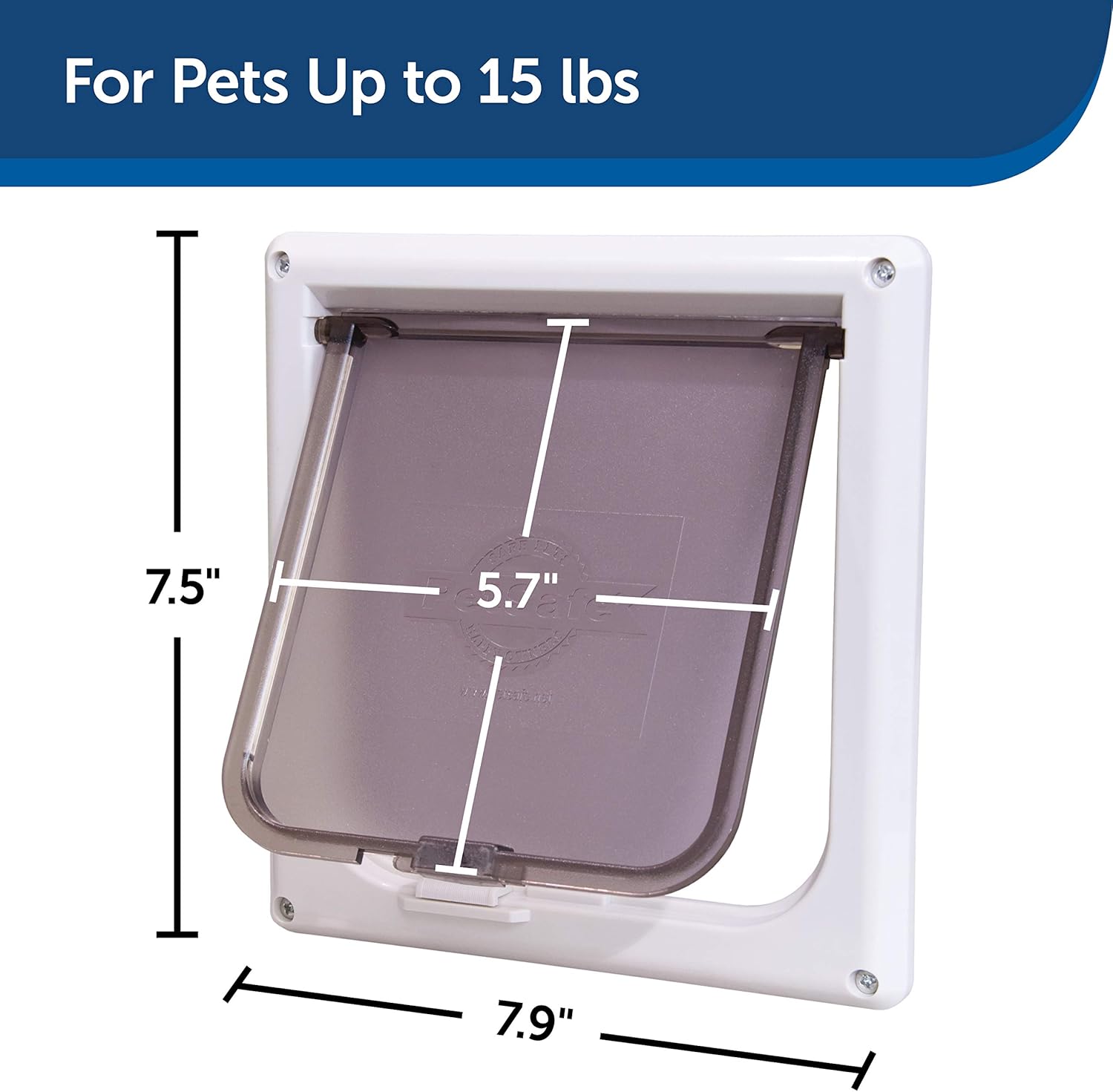 PetSafe Interior 2-Way Locking Cat Door - Indoor Pet Flap - Hides Litterbox or Food - DIY Installation : Pet Doors : Pet Supplies