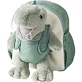 Moonkie Hug & Go Dinosaur Toddler Backpack – Soft Plush Bag with Take-Along Toy for Boys Aged 2–4 | Ideal for Daycare | Travel & Birthday Gifts