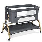 ANGELBLISS 3 in 1 Baby Bassinet, Rocking Bassinets