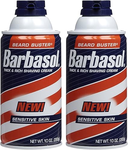 barbasol shaving cream sensitive skin