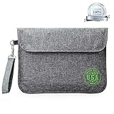 Smell Proof Bag 10 Inch x 7.5 Inch Portable Carbon Tissue Odor Proof Pouch - Stu
