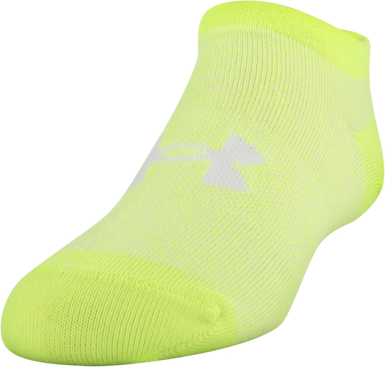 Under Armour Women's Essential No Show Socks, 6-Pairs : Clothing