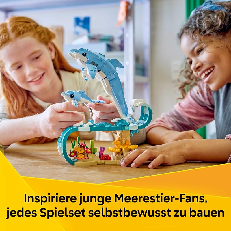 Creator 3in1 Meerestiere: Wunderschöne Delfine 31385