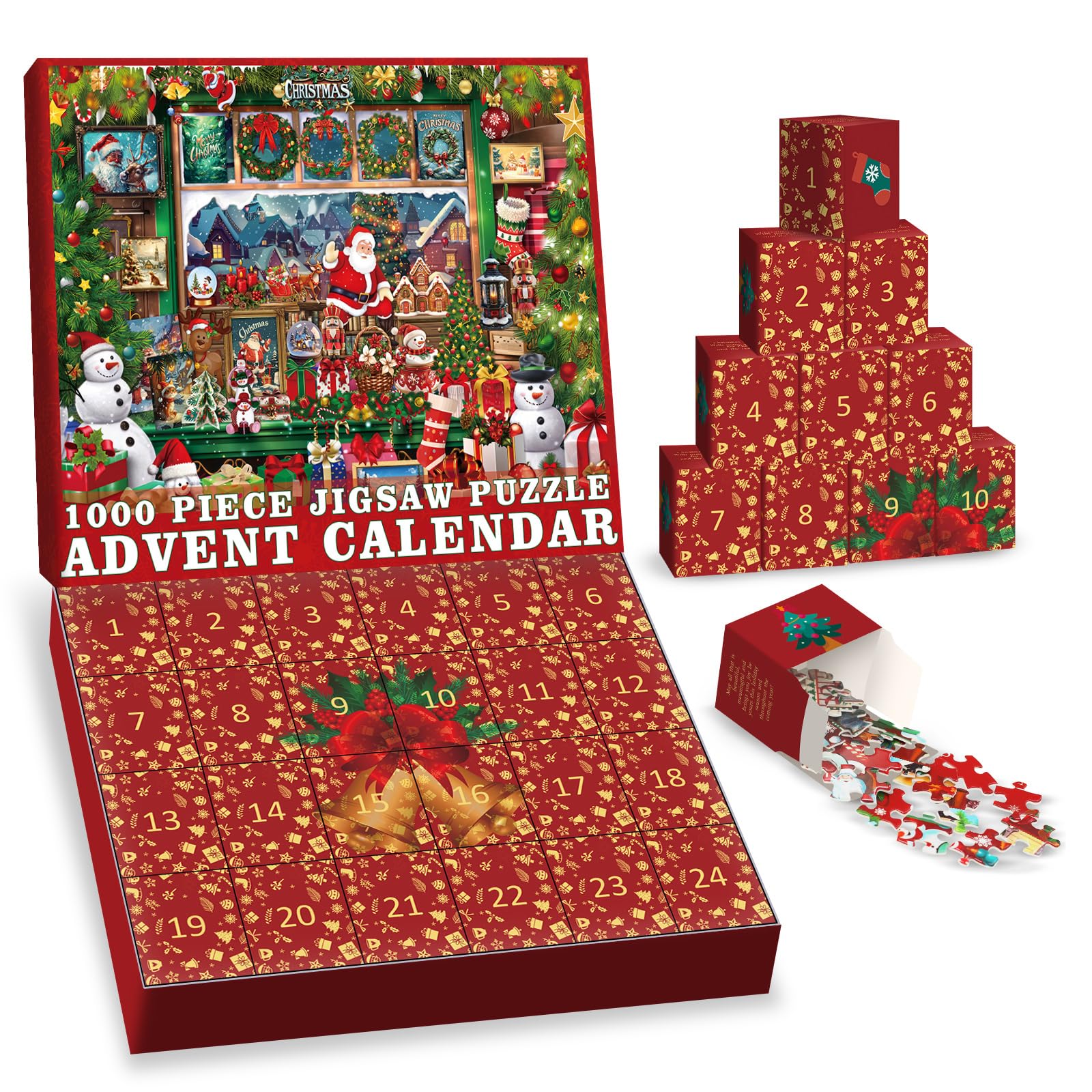 Christmas Advent Calendar Puzzle For Adults 1000 Pieces Holiday christmas-advent-calendar-puzzle-for-adults-1000-pieces-holiday