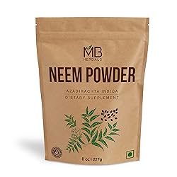 MB Herbals Pure Neem Powder 8 oz | 227 Gram / 0.5