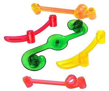 Marble Genius Waterslides & Roller Coasters - Marble Run Accessory Set (5 pcs.)