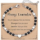 SUIMZESTI Tiny Bead Bracelets for Women Teens Inspirational Gift, Friendship Bracelets for Sister Mom Wife Coworkers Daughter Niece Granddaughter on Unique Stocking Stuffers Gifts