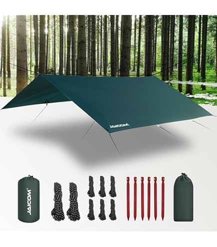 Amazon.com : Equinox Ultralite Globe Skimmer Nylon Tarp, 6