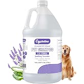 Crystalino Dog Shampoo Conditioner - Lavender - (1 Gallon) Pet Shampoos for Dogs, Oatmeal Dog &amp; Puppy Shampoo Sensitive Skin and Itchy Skin Relief, Bath Supplies for Dogs Wash, Moisturizing for Pets