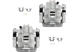 MAYASAF 19B2674 19B2675 Rear Disc Brake Caliper Set Passenger & Driver Side Caliper Assembly Fit Fit for Honda 2003-2008 Pilot, for Acura 2001-2006 MDX