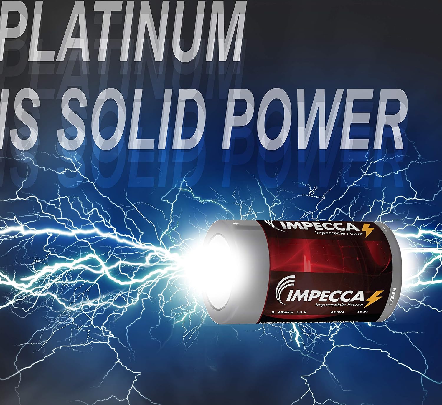 IMPECCA AAA Batteries, All Purpose Alkaline Batteries (100-Pack) High Performance AAA Battery Long Lasting Shelf Life and Leak Resistant 100-Count LR3 - Platinum Series (Case Included!): Home Audio & Theater