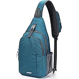 G4Free Sling Bag RFID Blocking Sling Backpack Crossbody Chest Bag Daypack for Hiking Travel