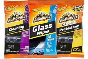Armor All Wipes 20 Wipes in a Pouch (Protectant, Cleaning and Glass)