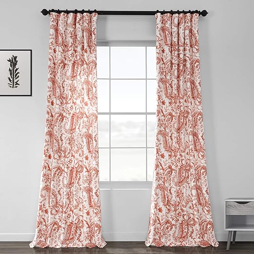 Amazon Com Hpd Half Price Drapes Prct D09a 96 Printed Cotton