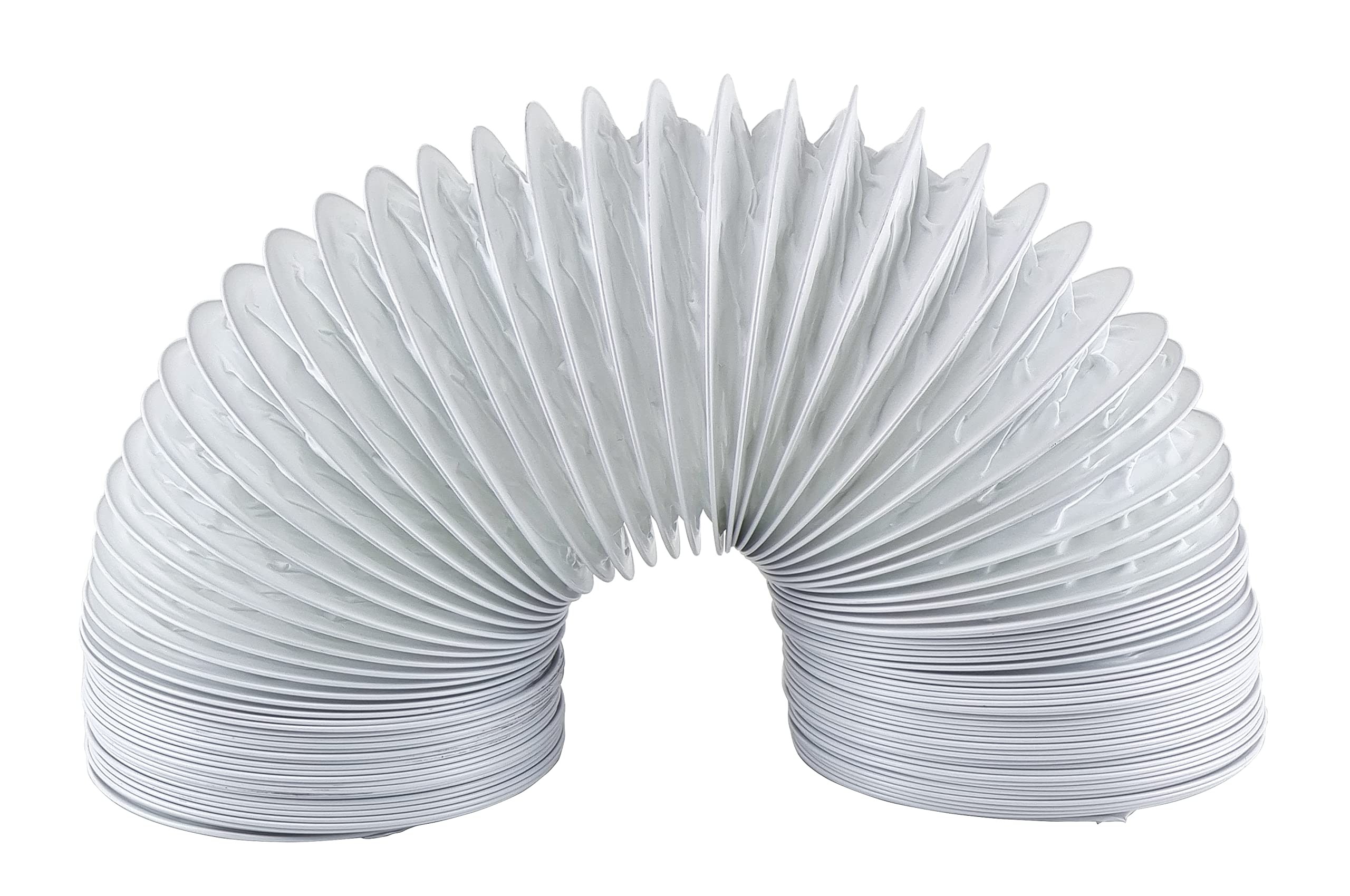 Steinberg14 PVC 80mm Flexible Ducting 3m - 3 inch Ducting for Air Conditioner - Extractor Tube Hose - Tumble Dryer Pipe - Flexible Duct for Cooling Ventilation and Air Conditioning Systems