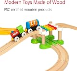 BRIO My First Railway 33727 Beginner Pack Wooden Train Set with Track view 9