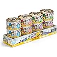 Weruva B.F.F. OMG - Best Feline Friend Oh My Gravy, Yahoo Yellows Variety Pack, 2.8oz Can (Pack of 12)
