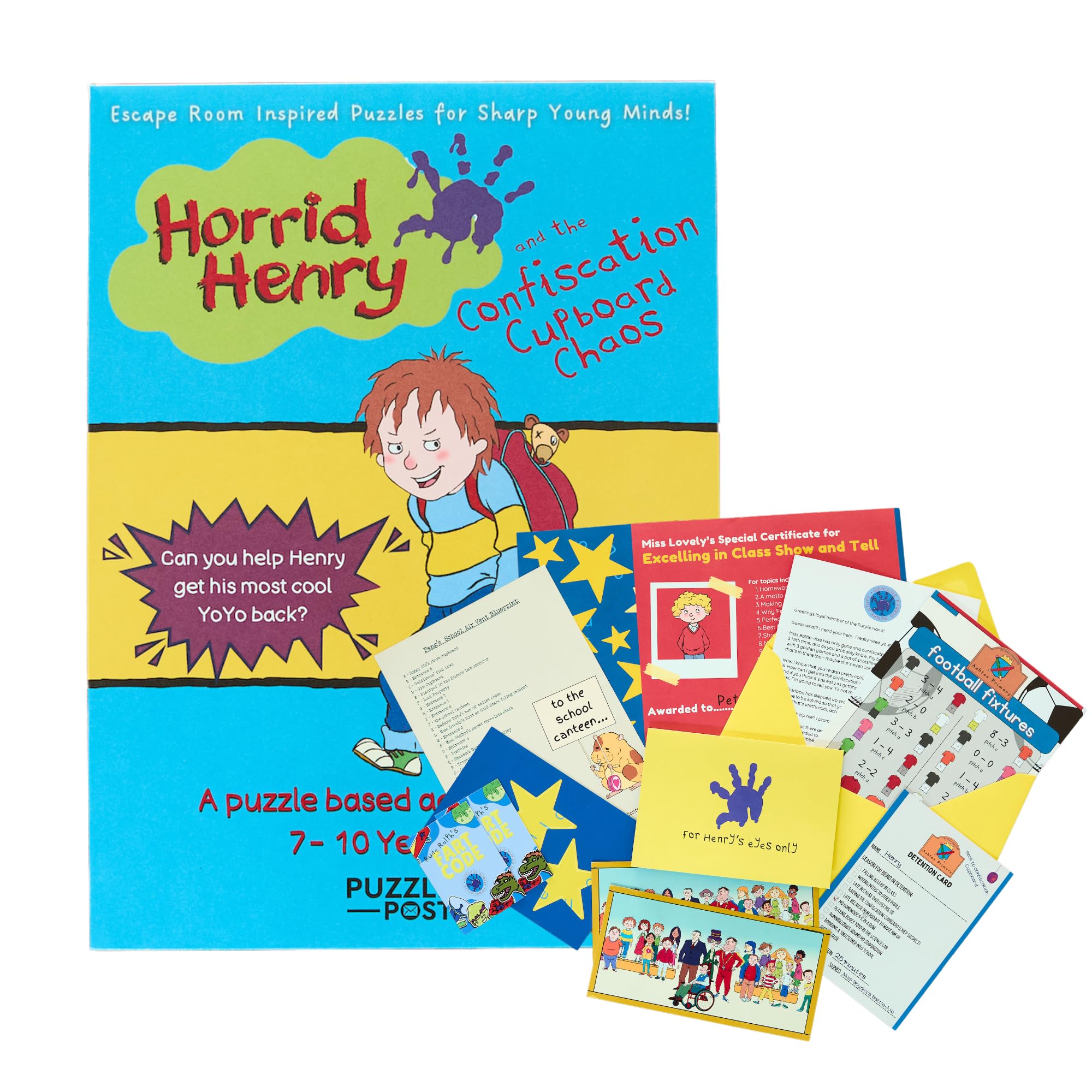 Horrid Henry and the Confiscation Cupboard Chaos | Kids Escape Room | Childrens Puzzle Game — image 1