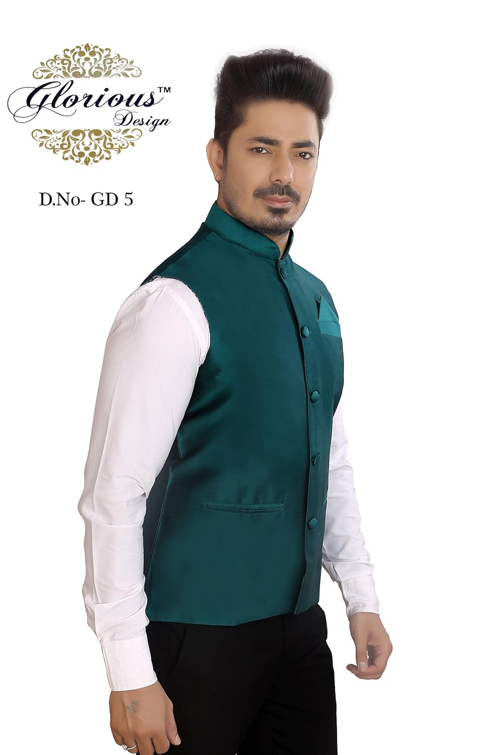 glorious design men's nehru jacket
