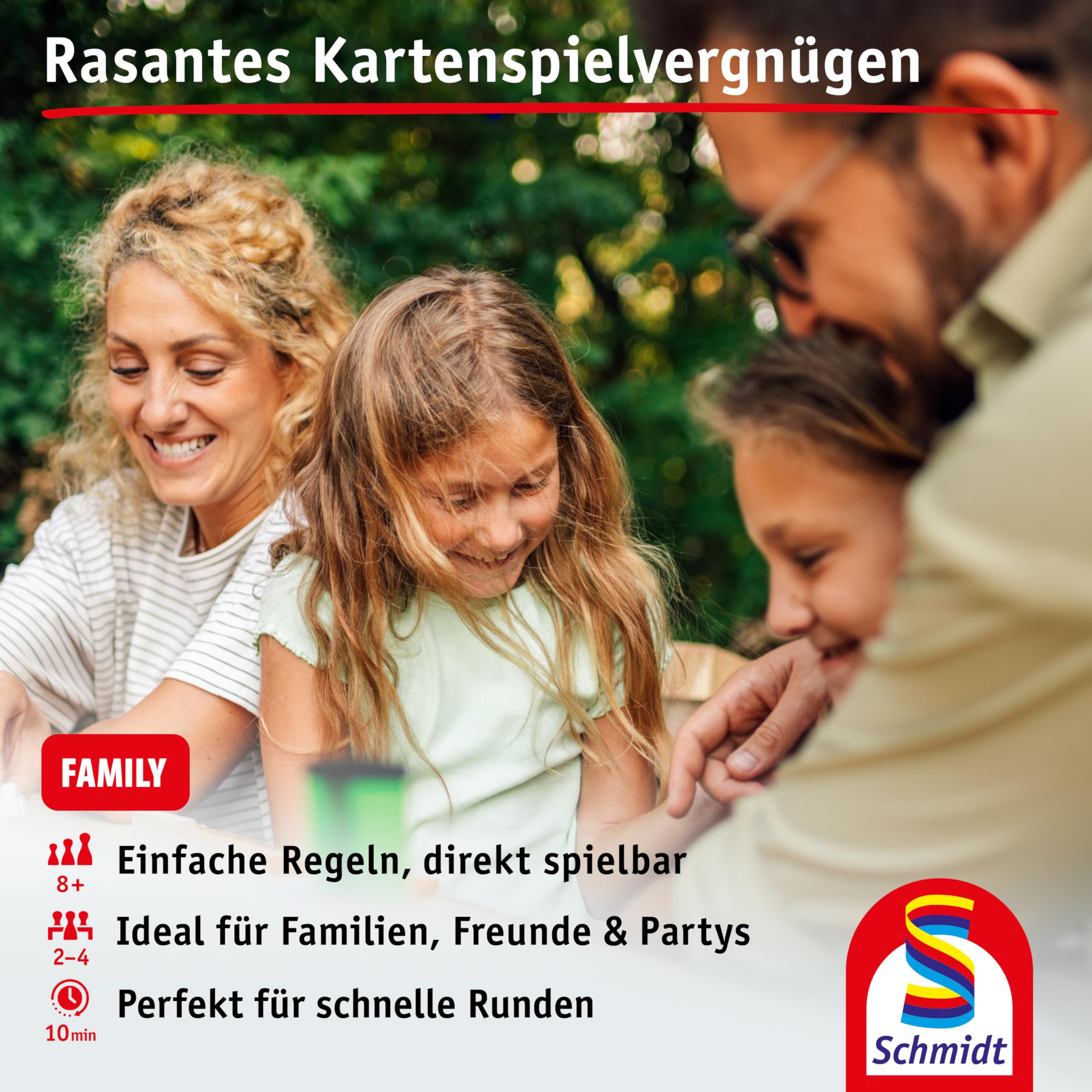 Schmidt Spiele 01301 - Ligretto rot, Kartenspiel 4
