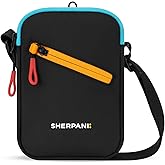 Sherpani Rogue, RFID Mini Crossbody Bag for Women | Small Shoulder Bag, Cell Phone Purse, Passport Holder, Locking Zipper, Water Resistant, Plastic Hardware, Travel Gift for Her