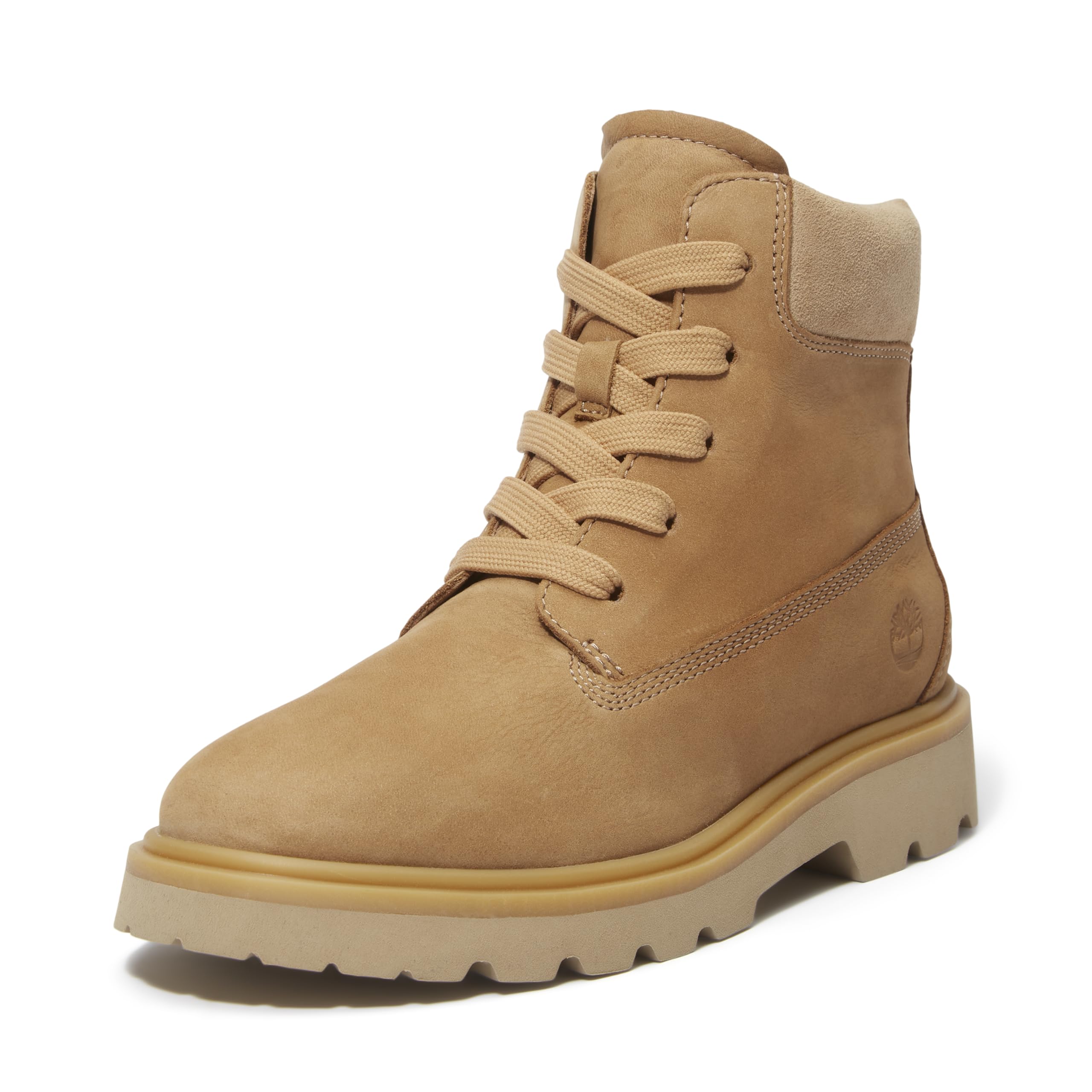 Timberland Women’s Rowan Way 6 INCH LACE UP BOOT, BROWN, 6 Medium