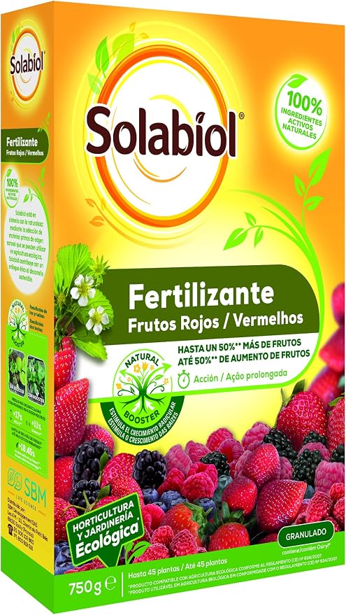 Solabiol Fertilizante 100% organico para frutos rojos y ...