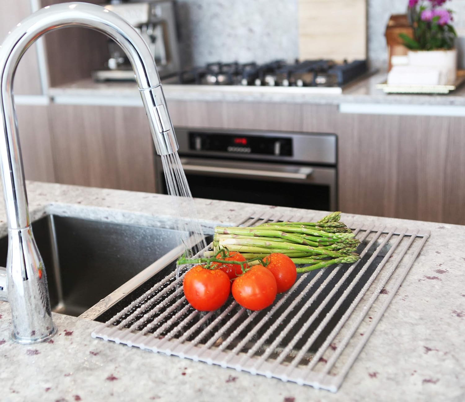 Best Kitchen Organization 2 Tier Stainless Steel Dish Cutlery Drainer Drying Rack