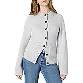 Amazon Essentials (Demi's Pick Women's Regular-Fit Long-Sleeve Cardigan with Bell Sleeves and Shaped Waist