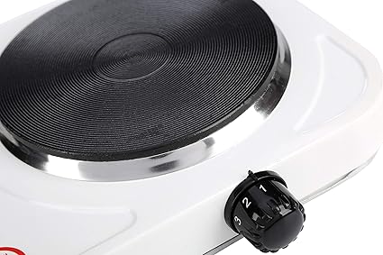 cocina eléctrica de un fogón portatil 1500W, Placa eléctrica ...