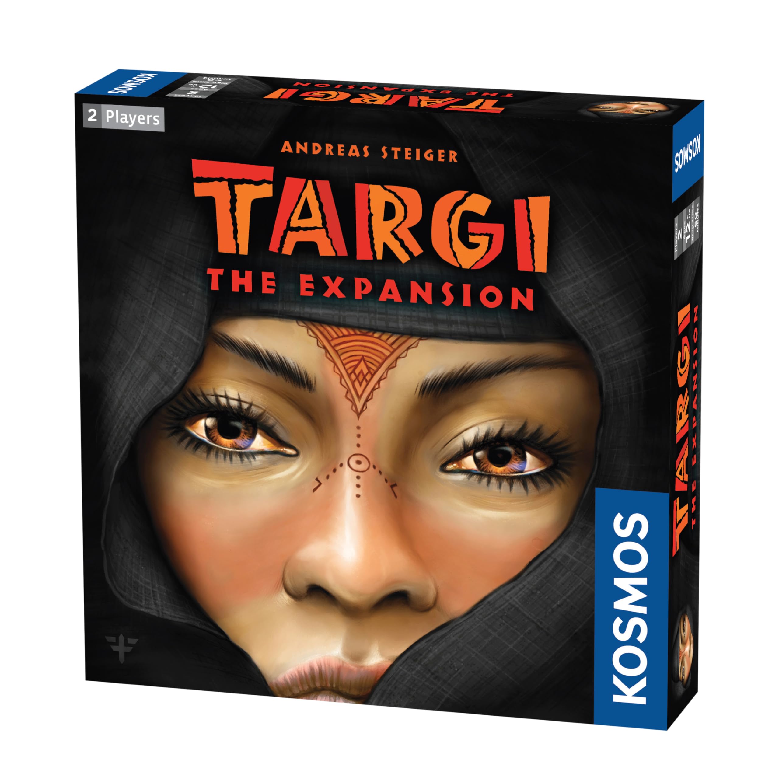 Thames & Kosmos Targi: The Expansion, Strategy Card Game, Family Games for Game Night, Competitive Games for Adults and Kids, For 2 Players, Age 12+, Gold