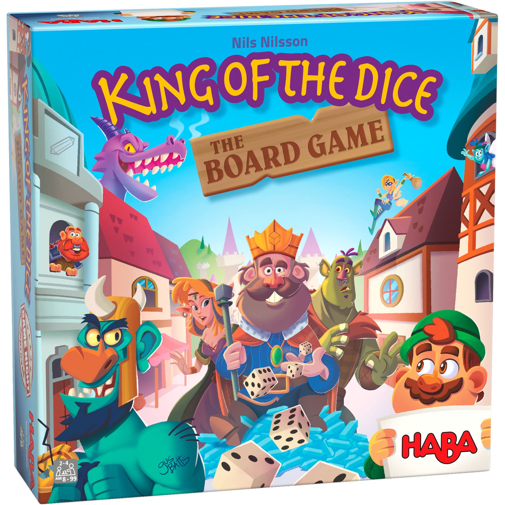 HABA King of The Dice Board Game - A Challenging and Fun Strategy Game for Ages 8 and Up