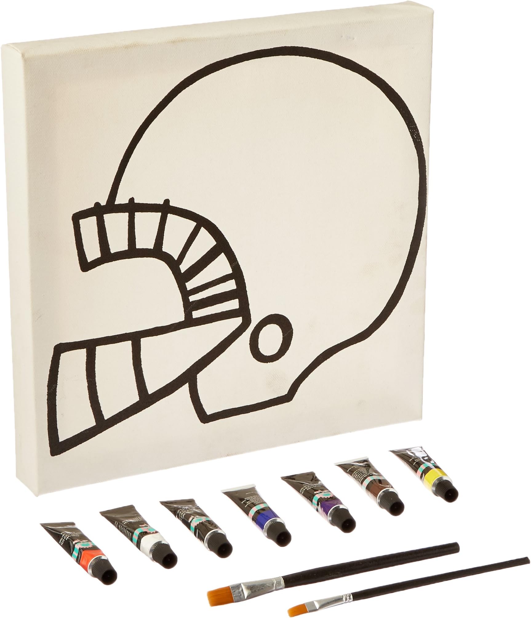 PaintaDoodle 12 x 12 Football Helmet Painting Kit