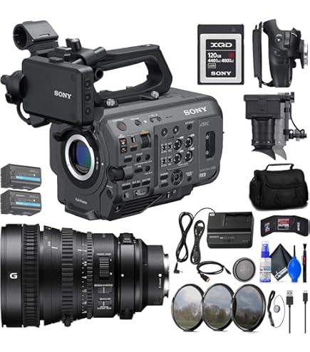 Amazon.com: Sony PXW-FX9 XDCAM 6K Full-Frame Camera System (Body