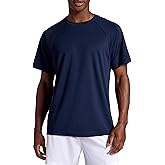 Head Mens Flex Raglan Crewneck T-Shirt, Standard Fit, Lightweight and Breathable Grid Mesh