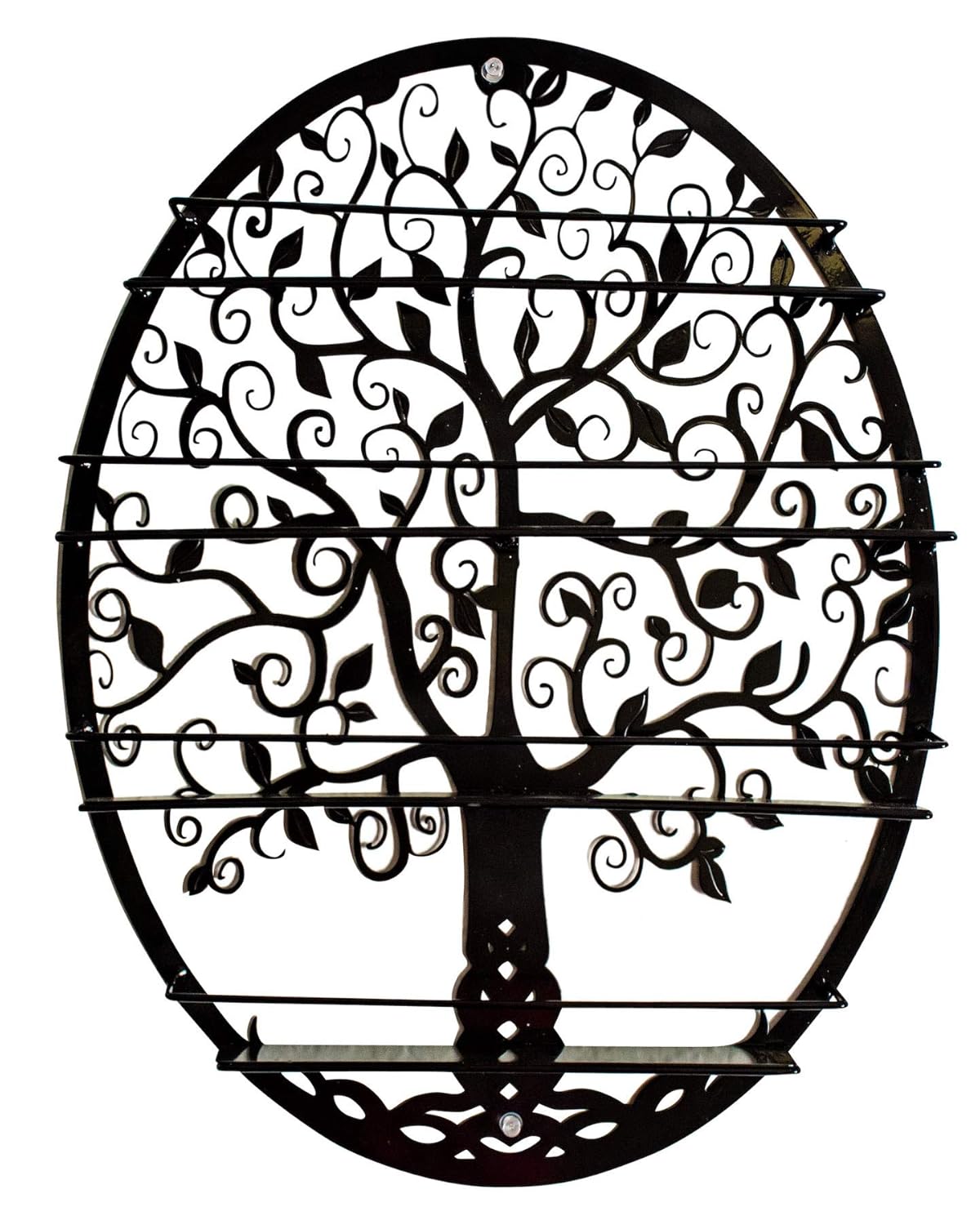 Best Makeup Organizers Acrylic Wall Rack Holds To 40 Bottles Nail Polish