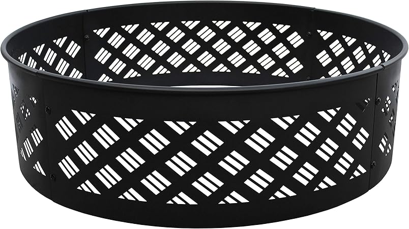 Amazon Com Landmann 25210 Maddox Fire Ring Black Garden Outdoor