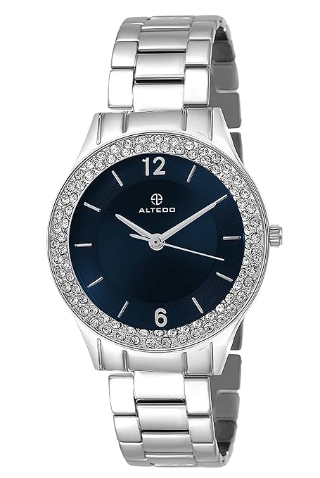 Eternal Analogue Blue Dial Women's Watch - 718BDAL