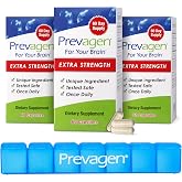 Prevagen Extra Strength with 7-Day Pill Minder, 60 Capsules, 3-Pack | For Your Brain, 6 Month Supply, 20mg Apoaequorin, 50mcg Vitamin D3