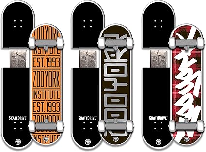 Amazon Zoo York 3パック16 Gb Skatedrive Usbフラッシュドライブ Insta Pureba 構造材 Zoo York Usbメモリ フラッシュドライブ 通販