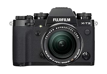 Fujifilm X-T3 Systemkamera (26,1 Megapixel, 7,6 cm (3 Zoll) Display, Touch-Display, APS-C-Sensor) Kit inkl. XF18-55mmF2.8-4 R