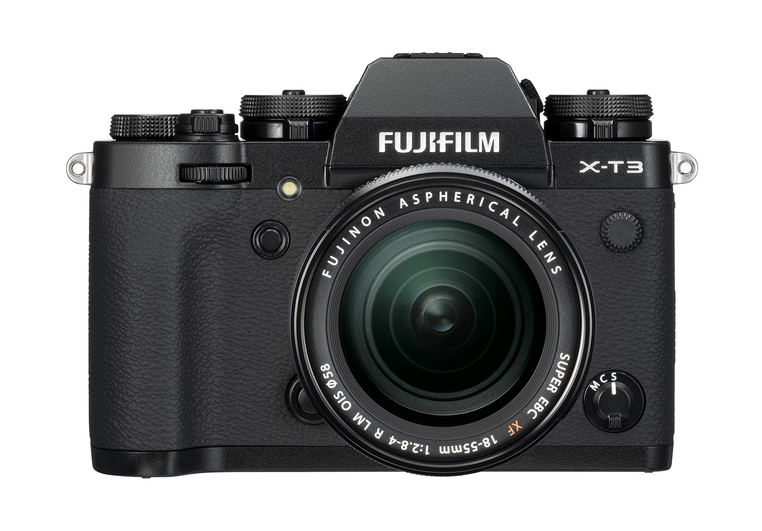 Fujifilm X-T3 Mirrorless Digital Camera with XF 18-55 mm F2.8-4 R LM OIS Lens Kit, 16 Memory Card and Case (Black)