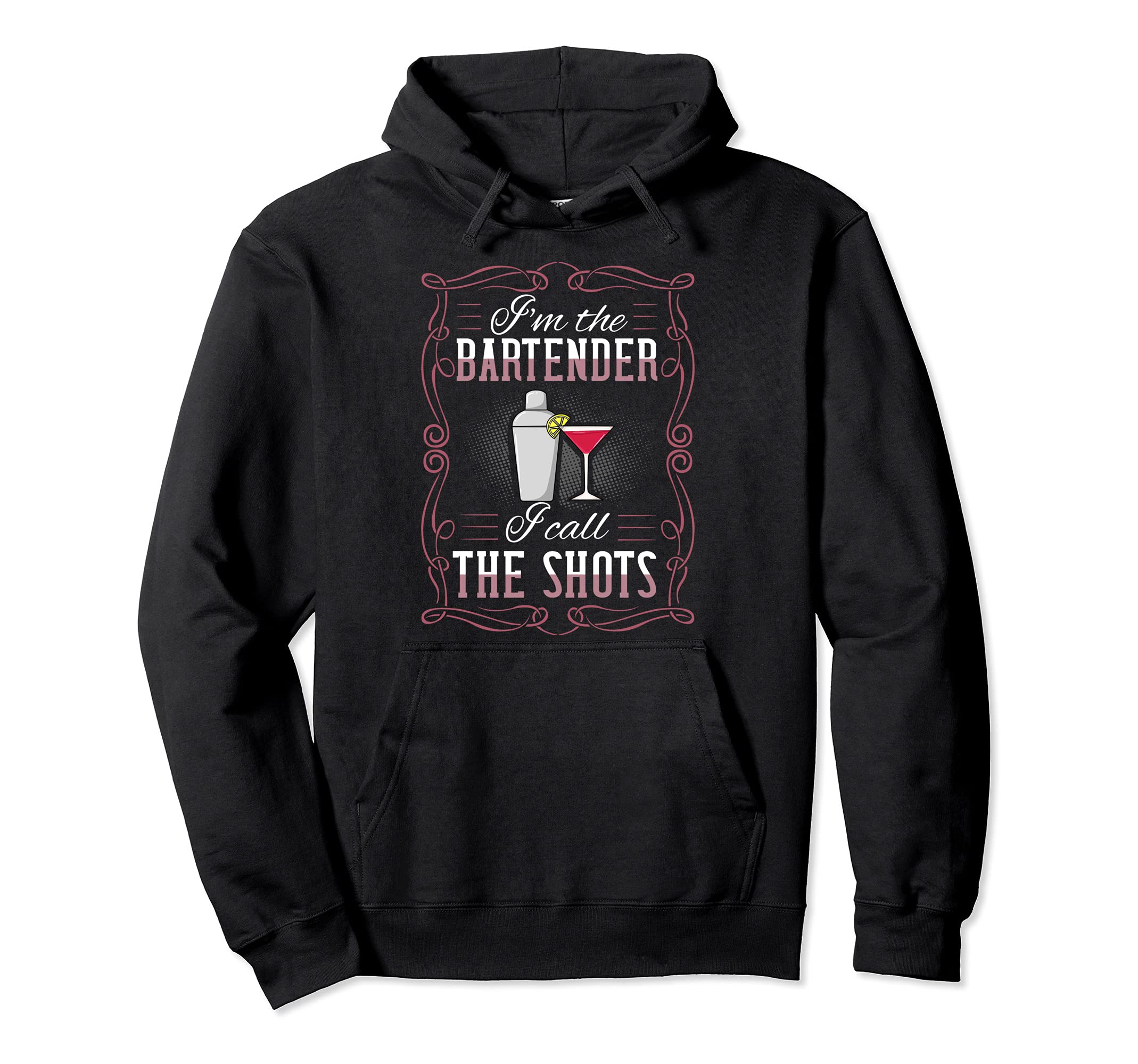 Bartending Shaker Mixing Cocktail Bartender Pullover Hoodie