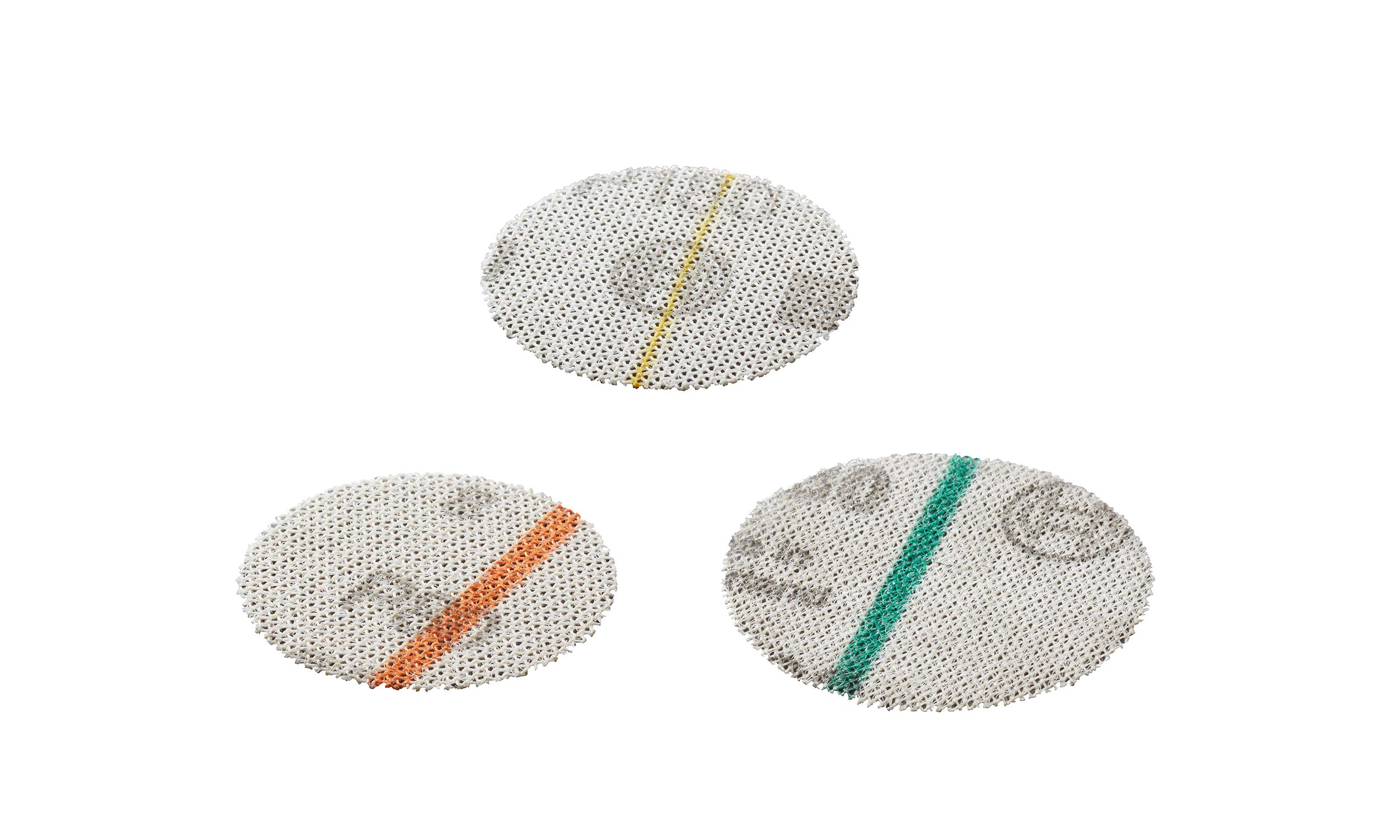 Bosch 2608621718 18 piece set. Abrasive Set (for Wood and Paint, Diameter 40 mm, Grain K80/K180/K320, Accessory Orbital Sanders)